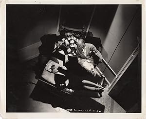Bild des Verkufers fr The Lady is Willing (Original photograph of Marlene Dietrich, Fred MacMurray, and Mitchell Leisen on the set of the 1942 film) zum Verkauf von Royal Books, Inc., ABAA