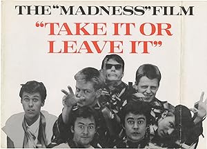 Bild des Verkufers fr Take It or Leave It (Original press kit for the 1981 film) zum Verkauf von Royal Books, Inc., ABAA
