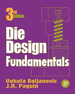 Imagen del vendedor de Die Design Fundamentals a la venta por GreatBookPrices