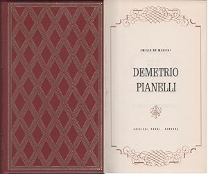 Seller image for Demetrio Pianelli - Emilio De Marchi for sale by libreria biblos