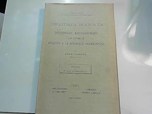 Bild des Verkufers fr Dictionnaire bibliographique des ouvrages relatifs  l'Indochine t. V zum Verkauf von JLG_livres anciens et modernes