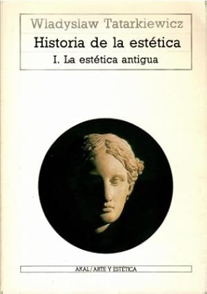 Seller image for Historia de la esttica. I. Esttica antigua. for sale by Librera Reciclaje