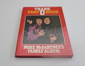 Bild des Verkufers fr Thank U Very Much: Mike McCartney's Family Album (Signed Copy) zum Verkauf von FLM Books