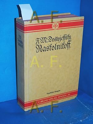 Bild des Verkufers fr Rodion Raskolnikoff : Schuld und Shne , Roman zum Verkauf von Antiquarische Fundgrube e.U.