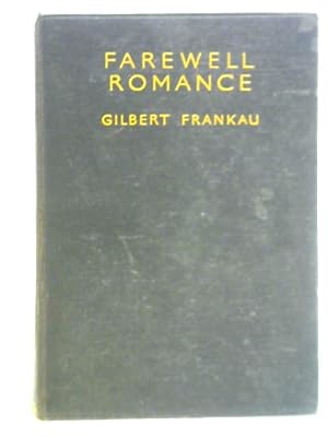 Image du vendeur pour Farewell Romance mis en vente par World of Rare Books