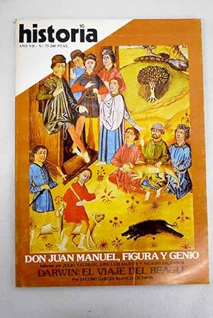 Image du vendeur pour Historia 16, Ao 1982, n 75 Don Juan Manuel, figura y genio:: Armas rusas en la guerra civil; Catalua: conspiracin contra la I Repblica; Un ingls en la Corte de Felipe IV; Castilla, das de miseria; El escritor; El seor de Peafiel; Cmo empez la tecnocracia; De Sarajevo a Hiroshima: la Cruz Roja, en los grandes conflictos del siglo XX mis en vente par Alcan Libros