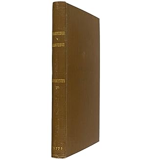 Immagine del venditore per Copies of the Depositions of the Witnesses Examined in the cause of Divorce now depending in the Consistory Court of the Lord Bishop of London, at Doctor's Commons, between the Right Honourable Richard Lord Grosvenor and the Right Honourable Henrietta Lady Grosvenor, his wife. With an Appendix, containing the libel and allegations. venduto da Jarndyce, The 19th Century Booksellers