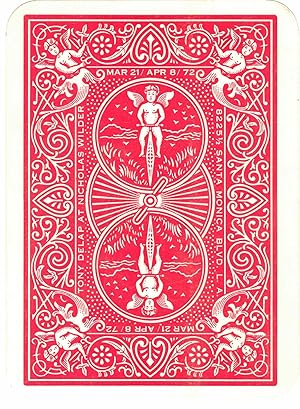 Playing Card exhibition announcement