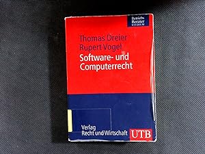 Seller image for Software- und Computerrecht. (UTB ; 2938 Betriebsberater : Studium). for sale by Antiquariat Bookfarm