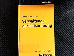 Seller image for Verwaltungsgerichtsordnung : Kommentar. Rechtswissenschaften und Verwaltung : Kommentare. for sale by Antiquariat Bookfarm