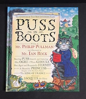 Seller image for PUSS IN BOOTS. First UK Printing, Signed by Philip Pullman for sale by Northern Lights Rare Books and Prints