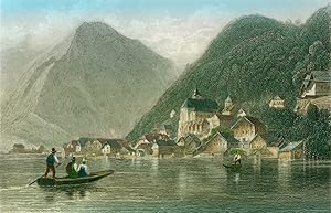 Hallstatt, Seeansicht , Hallstatt. - Seeansicht. - Alt & Hinchliff. - "Hallstadt".