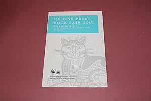 Seller image for UK FINE PRESS BOOK FAIR 2018. Catalogue of Exhibitors. The Kassam Stadium, Conference and Events Centre, Oxford, March, 2018 for sale by Andrew Johnson Books