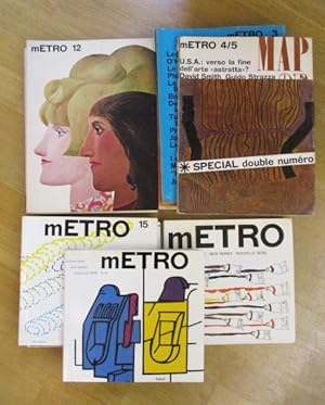 mETRO. (The International Review of Contemporary Art). Edited by Bruno Alfieri. Nr. 1 (1960) - 17...