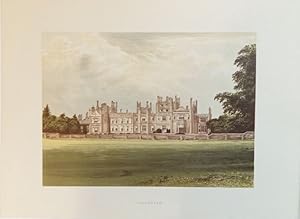 Tregothnan - Originalfarbholzstich. Aus: Morris, F.O. (Ed.): A Series of Picturesque Views of Nob...