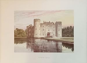 Shirburn Castle - Originalfarbholzstich. Aus: Morris, F.O. (Ed.): A Series of Picturesque Views o...