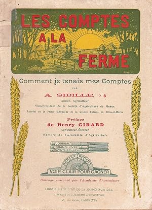 Les comptes à la ferme. Comment je tenais mes comptes.