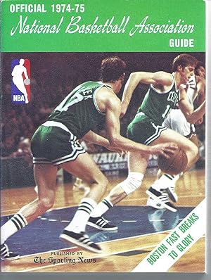 Imagen del vendedor de The Sporting News Official Nba Guide 1974-75 a la venta por Willis Monie-Books, ABAA