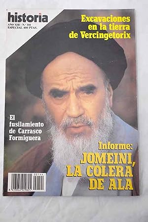 Immagine del venditore per Historia 16, Ao 1988, n 144:: Carrasco Formiguera,fusilado por Franco: 50 aniversario de la ejecucin en Burgos del poltico demcrata-cristiano cataln; Los espectros de 1492: los judos en la lucha por la libertad religiosa en Espaa, 1850-1920; Sexo, poder y sociedad: estudio sobre la Asturias del siglo XVIII; Los bagaudas: rebeliones campesinas en la Espaa del Bajo Imperio; Jomeini, la clera de Al: biografa de un predestinado; Jomeini, la clera de Al: Iran-Iraq, una guerra interminable; Jomeini, la clera de Al: intolerancia y mala fe, el contencioso de Chatt El Arab; Jomeini, la clera de Al: la tormenta fundamentalista; Las reinas en el Egipto antiguo venduto da Alcan Libros