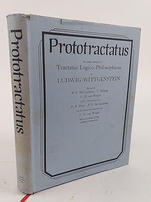 Bild des Verkäufers für PROTOTRACTATUS: AN EARLY VERSION OF TRACTATUS LOGICO-PHILOSPHICUS zum Verkauf von Second Story Books, ABAA