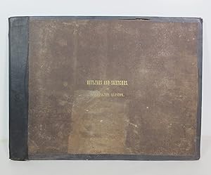 Outlines & Sketches by Washington Allston (FIRST EDITION)