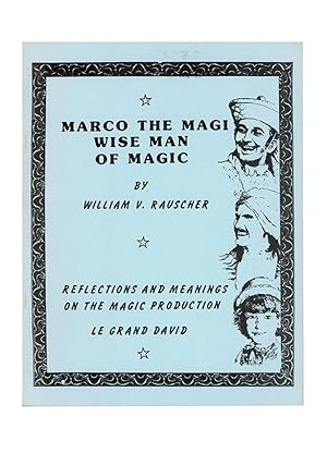 Seller image for Marco the Magi, Wise Man of Magic (Signed) for sale by Quicker than the Eye