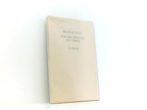 Seller image for Von den Gesetzen des Lebens for sale by Book Broker