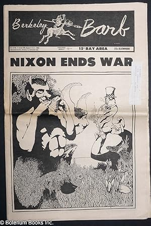 Seller image for Berkeley Barb: vol. 9, #7 (#209) Aug 15 - 21 1969: Nixon ends war for sale by Bolerium Books Inc.