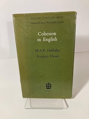 Image du vendeur pour Cohesion in English mis en vente par True Oak Books