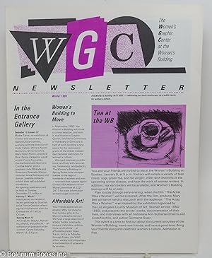WGC: The Women's Graphic Center Newsletter; Winter 1983
