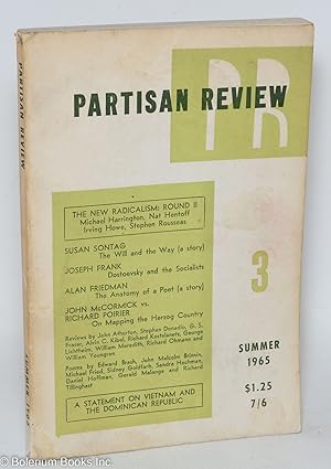 Image du vendeur pour Partisan Review, Vol. 32, No. 3, Summer 1965 mis en vente par Bolerium Books Inc.