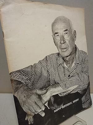 Tuvoti: Volume 2, No.3 (Issue dedicated to Henry Miller)