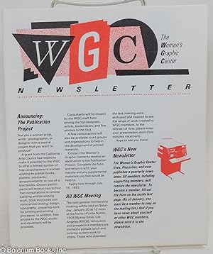 WGC: The Women's Graphic Center Newsletter [Winter 1982]