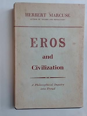 Imagen del vendedor de Eros and Civilization: A Philosophical Inquiry into Freud. a la venta por Plurabelle Books Ltd