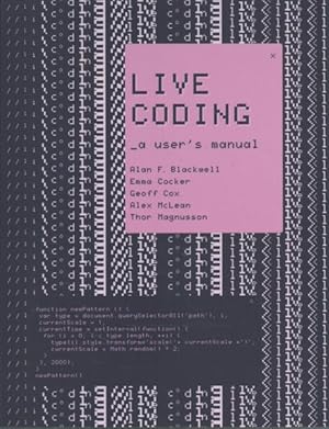 Seller image for Live Coding : A User's Manual for sale by GreatBookPrices