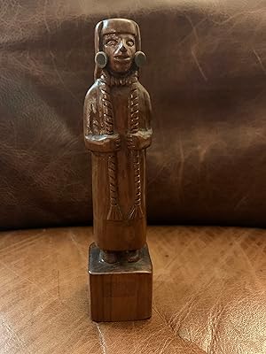 Inca Queen Hand Carved in Peru Fifty Year ago