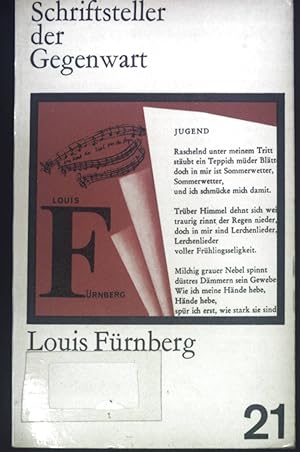 Bild des Verkufers fr Louis Frnberg : Leben u. Werk. Schriftsteller der Gegenwart ; 21 : Deutsche Reihe zum Verkauf von books4less (Versandantiquariat Petra Gros GmbH & Co. KG)