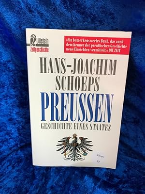 Bild des Verkufers fr Preuen Geschichte eines Staates zum Verkauf von Antiquariat Jochen Mohr -Books and Mohr-