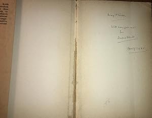 POEMS. Ca1945, 1st. Edn. Inscribed, Dated Spring 1945, & Signed By the Author.