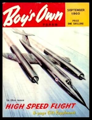 Image du vendeur pour BOY'S OWN PAPER - Volume 82, number 12 - September 1960 mis en vente par W. Fraser Sandercombe