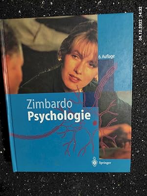 Seller image for Psychologie : mit 47 Tabellen. Philip G. Zimbardo / Springer-Lehrbuch for sale by Antiquariat-Fischer - Preise inkl. MWST