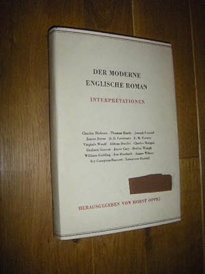 Seller image for Der moderne englische Roman. Interpretationen for sale by Versandantiquariat Rainer Kocherscheidt