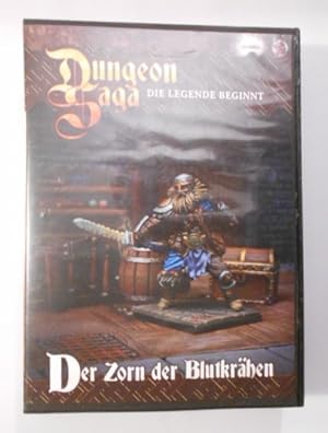 Dungeon Saga: Der Zorn der Blutkrähen - deutsch. 1 x einzigartige unbemalte Resinminiatur - Runar...
