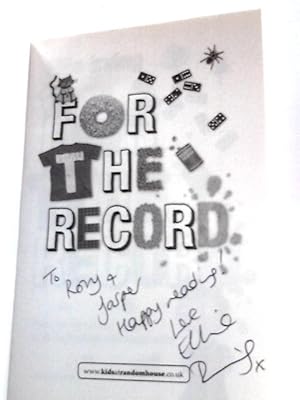 Image du vendeur pour For the Record mis en vente par World of Rare Books