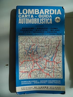 LOMBARDIA CARTA - GUIDA AUTOMOBILISTICA