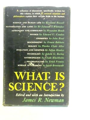 Bild des Verkufers fr What is Science zum Verkauf von World of Rare Books