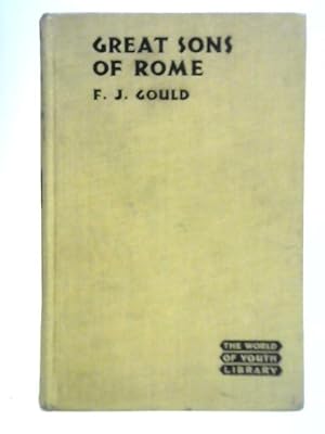 Imagen del vendedor de Great Sons of Rome a la venta por World of Rare Books
