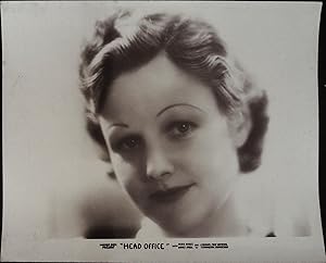 Bild des Verkufers fr Head Office 8 x 10 English FOH Lobby Card 1936 Nancy O'Neill, Owen Nares, Scarce! zum Verkauf von AcornBooksNH