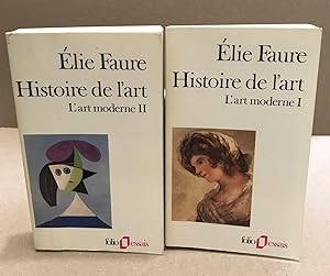 Image du vendeur pour Histoire de l'art / l'art moderne /2 tomes mis en vente par librairie philippe arnaiz