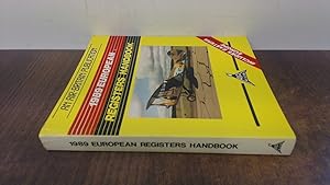 Immagine del venditore per European Registers Handbook 1989 venduto da BoundlessBookstore